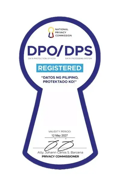 National Privacy Commission DPO/DPS seal — application pending